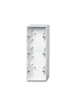 Коробка для открытого монтажа 3 поста Basic 55 альп. бел. ABB 2CKA001799A0976