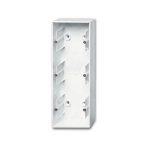 Коробка для открытого монтажа 3 поста Basic 55 альп. бел. ABB 2CKA001799A0976