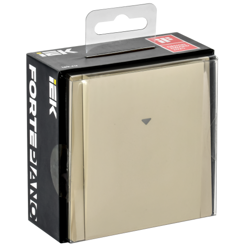FORTE&PIANO Выключатель карточный 30А FP443 ваниль IEK