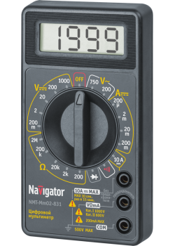 Мультиметр 93 587 NMT-Mm02-831 (831) Navigator 93587