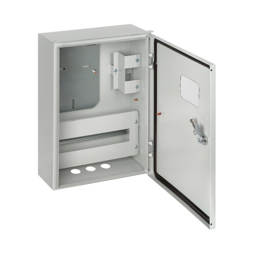 Корпус металлический ЩУРН-3/12, 480х350х165 мм, IP54, RAL7035 светло-серый LITE