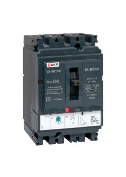 ВА-99C 100/20А 3P 35кА с термомагнитным расцепителем EKF