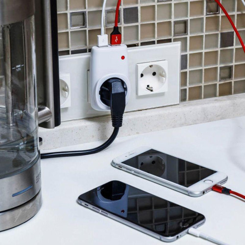 Адаптер питания 220В + 2 USB RX-17 Rexant 11-6017 Адаптер питания 220В + 2 USB RX-17 Rexant 11-6017