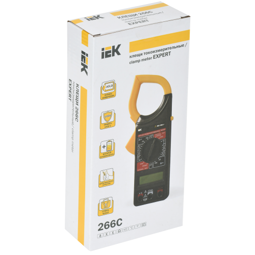 Клещи токоизмерительные EXPERT 266C IEK
