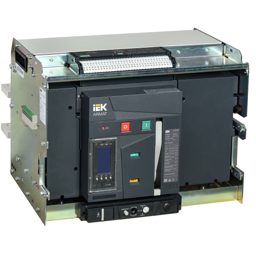 ARMAT AR-A5V TT50 3P W VR Выключатель автоматический воздушный 125кА расцепитель TT 5000А 3P выдвижной с аксессуарами ~220-240В: реле отключения, реле включения, моторный привод IEK