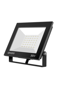 Прожектор светодиодный СДО-20 50Вт 6500К IP65 230В BL прозр. закаленное стекло ФАZА 5047303