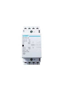 Контактор модульный NCH8-20/22 20А 2НЗ+2НО AC 220/230В 50Гц (R) CHINT 256087