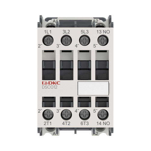 Магнитный контактор YON DSC012 12A 5,5кВт AC3 3P кат.24В DC 1НО