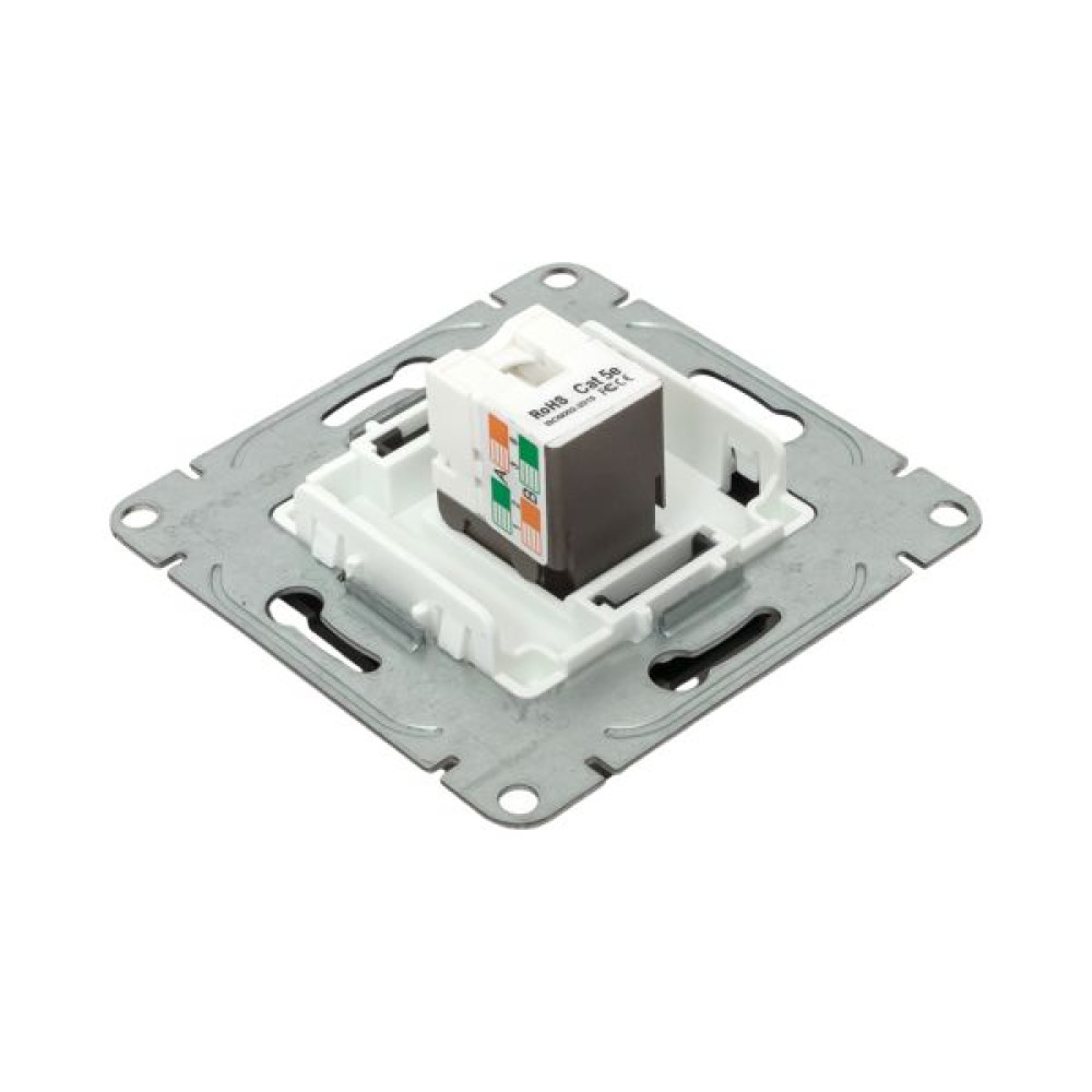 Механизм роз., RJ45 (cat5), мокко., Эпика EKF