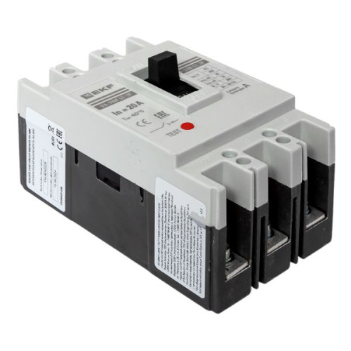 ВА-99М 63/20А 3P 10In 25кА с термомагнитным расцепителем EKF