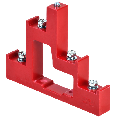Изолятор ступенчатый ИС4-25/1-15 (4xМ6; 1xМ5) силовой с болтом IEK