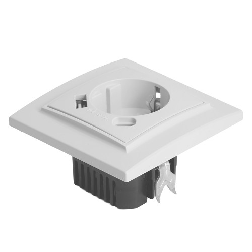Розетка 1-местная STEKKER, PST16-9016-01, 250В, 2.1А с USB+ type C, серия Эрна, белый Розетка 1-местная STEKKER, PST16-9016-01, 250В, 2.1А с USB+ type C, серия Эрна, белый