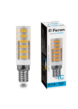 Лампа светодиодная Feron LB-433 E14 7W 175-265V 6400K