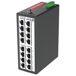Коммутатор промышленный неуправляемый ISU-430 Ethernet 16 портов 10/100BaseT разъем RJ45 24В AC/12/24/48В DC с резервированием ONI