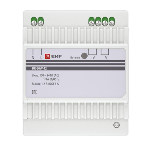 Блок питания 12В DR-60W-12
