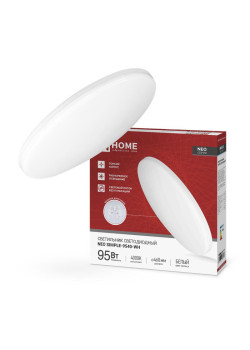 Светильник светодиодный NEO SIMPLE-9540-WH 95Вт 4000К 7600лм 230В 460х67мм бел. IN HOME 4690612060859