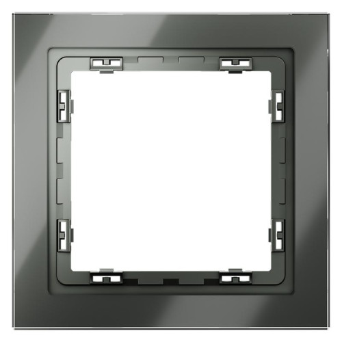 Рамка 1-м. S70 стеклян. титан Voltum VLS110106 Рамка 1-м. S70 стеклян. титан Voltum VLS110106