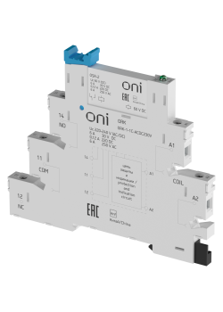 Реле интерфейсное ORK с розеткой 1 перекидной контакт 230В AC/DC ONI
