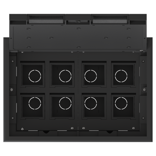 MultiDesk Люк на 16 модулей IP40 для фальшпола с монтажной коробкой, тип MDK10 MultiDesk Люк на 16 модулей IP40 для фальшпола с монтажной коробкой, тип MDK10