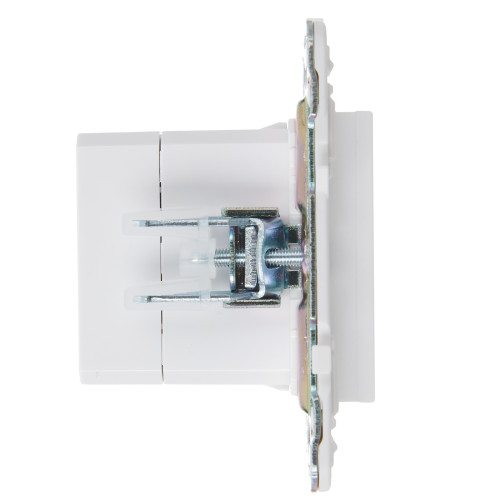 SKANDY Розетка USB A+C 3,1А SK-R14W арктический белый IEK SKANDY Розетка USB A+C 3,1А SK-R14W арктический белый IEK
