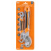 Набор ключей универсальных самозажимных 9-22/22-32 мм, прорезиненные рукоятки, блистер, Набор ключей универсальных самозажимных 9-22/22-32 мм, прорезиненные рукоятки, блистер,