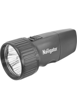 Фонарь светодиодный/ Фонарь светодиодный NPT-CP02-ACCU 5LED аккумуляторный с вилкой для зарядки пластик