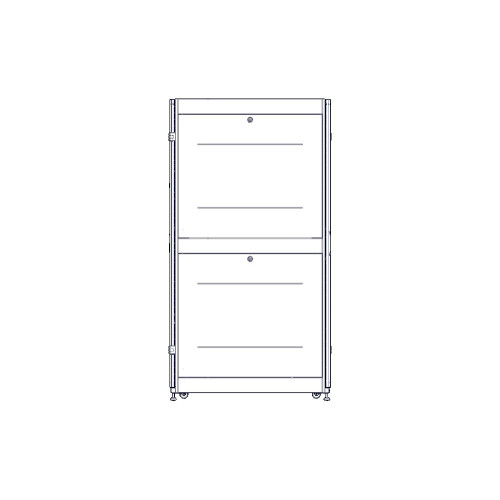 Шкаф Systeme Electric, серия Uniprom, 42U-600/1070, боковые панели 4шт, черный Шкаф Systeme Electric, серия Uniprom, 42U-600/1070, боковые панели 4шт, черный