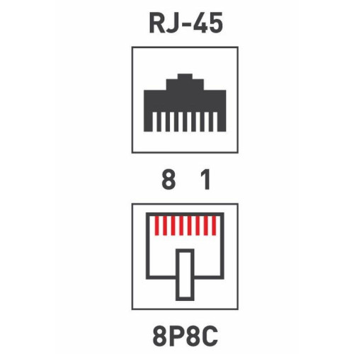 Джек компьютерный RJ45 (8P8C) кат.5E с экраном (уп.100шт) Rexant 05-1023 Джек компьютерный RJ45 (8P8C) кат.5E с экраном (уп.100шт) Rexant 05-1023