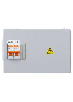 Ящик с трансформатором понижающим ЯТП-0,25 220/24-2 авт. IP31 TDM
