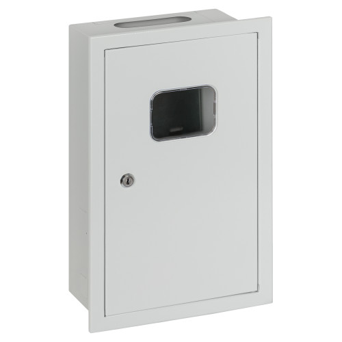 Корпус металлический  ЩУРВ-1/12, 437х280х140 мм, IP31, RAL7035 светло-серый LITE