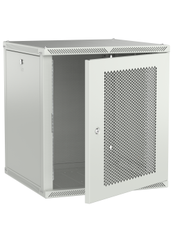 ITK LINEA W Шкаф настенный 12U 600х600мм дверь перфорированная серый 2.0