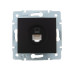 Розетка компьютерная 1-м СП Karina RJ45 механизм черн. бархат LEZARD 707-4288-139 Розетка компьютерная 1-м СП Karina RJ45 механизм черн. бархат LEZARD 707-4288-139