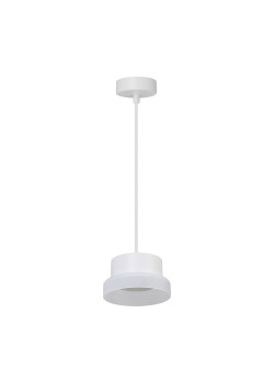 Светильник потолочный Feron Barrel HL4608 OPAL levitation 12W, 230V, GX53, белый, на подвесе 1,7 м