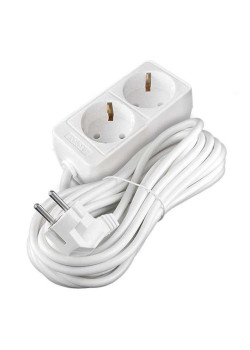 Удлинитель 2х3м с заземл. 10А IP20 2.2кВт ПВС Союз 481S-9203