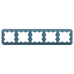 ATLASDESIGN ANTIQUE 5-постовая РАМКА, универсальная, ИЗУМРУД