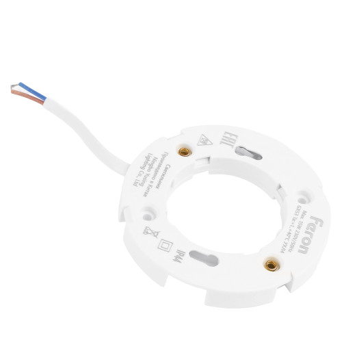 Светильник потолочный встраиваемый, 15W 230V GX53, черный, круг, без лампы, DL513 Светильник потолочный встраиваемый, 15W 230V GX53, черный, круг, без лампы, DL513