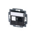 Розетка компьютерная Levit RJ45 кат.5E с заглушкой антрацит ABB 2CHH295117A6063 Розетка компьютерная Levit RJ45 кат.5E с заглушкой антрацит ABB 2CHH295117A6063