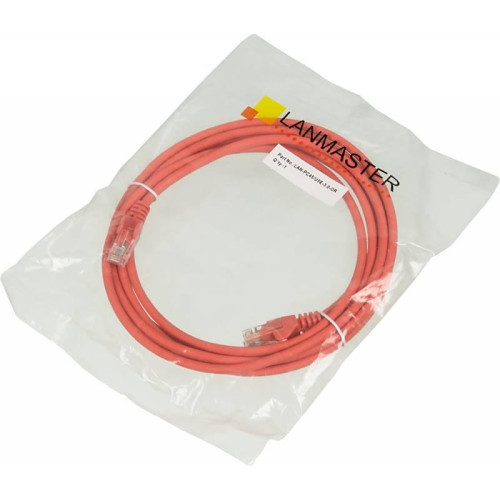 Патч-корд Lanmaster LAN-PC45/U5E-3.0-OR UTP RJ-45 вил.-вилка RJ-45 кат.5E 3м оранжевый LSZH (уп.:1шт) Патч-корд Lanmaster LAN-PC45/U5E-3.0-OR UTP RJ-45 вил.-вилка RJ-45 кат.5E 3м оранжевый LSZH (уп.:1шт)