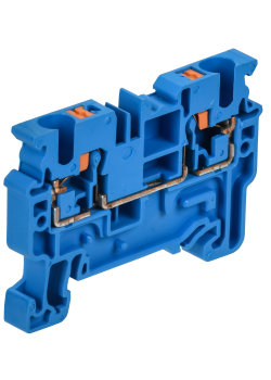 ARMAFIX Клемма пружинная Push In CP 4мм2 синяя IEK