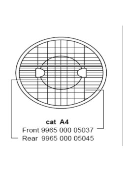 Аксессуар MVF403 FRONT REFLECTOR ASSY CAT A4 PHILIPS 996500005037