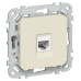 FLITE Розетка компьютерная RJ45 категория 5Е UTP РК5е-1-0-ФлСл сливочный IEK FLITE Розетка компьютерная RJ45 категория 5Е UTP РК5е-1-0-ФлСл сливочный IEK