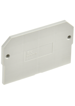 Заглушка для колодки клеммной CTS-DT 10мм2 серая IEK