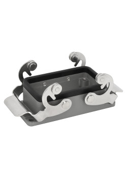 Корпус приборный проходной OptiLink HDC-H10B-BK-2L
