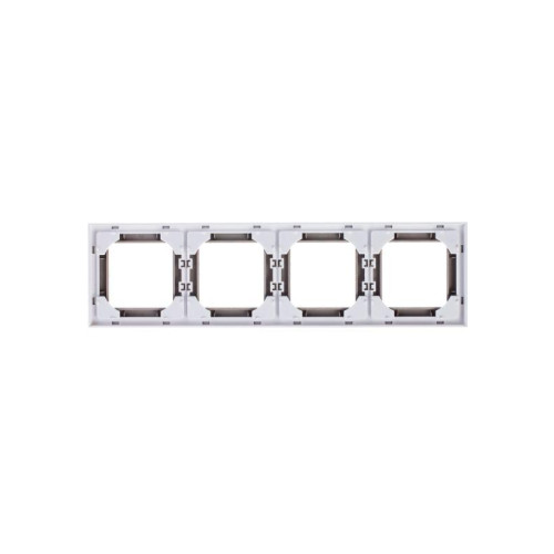 Рамка Levit 4п кофе макиато/бел. ABB 2CHH015040A6018 Рамка Levit 4п кофе макиато/бел. ABB 2CHH015040A6018