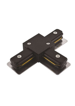 Коннектор T-образный PTR CT-BL накладной/подвесной шинопровод черн. Pro JazzWay 5010857