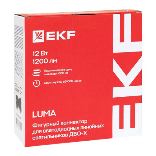 ДБО-X 12Вт черный 4000К IP20 LUMA EKF ДБО-X 12Вт черный 4000К IP20 LUMA EKF