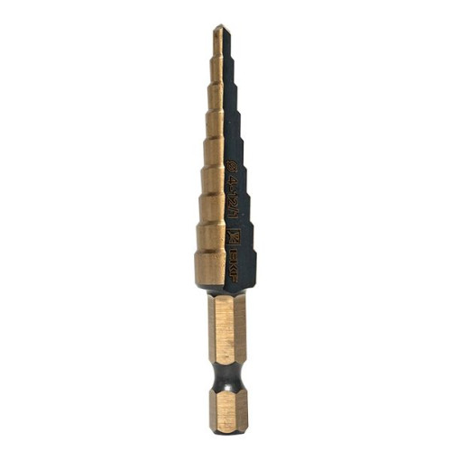 Ступенчатое сверло ST-4-12/1 HSS Ступенчатое сверло ST-4-12/1 HSS
