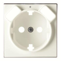 Накладка для розетки SCHUKO с 2хUSB ЗУ арт.8188.3 SKY бел. ABB 2CLA858830A1101