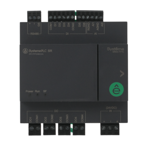 Интеллектуальное реле SR1; 24 VDC; 12 IO: 6 DI, 4 DO (реле); 2 AI; 1xRS485