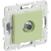 SKANDY Розетка TV оконечная SK-A12G мятный IEK SKANDY Розетка TV оконечная SK-A12G мятный IEK